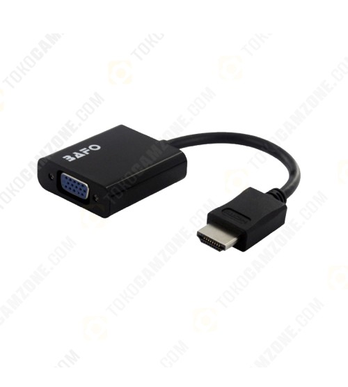 Bafo BF-3369 HDMI to VGA with Audio Cable Adapter